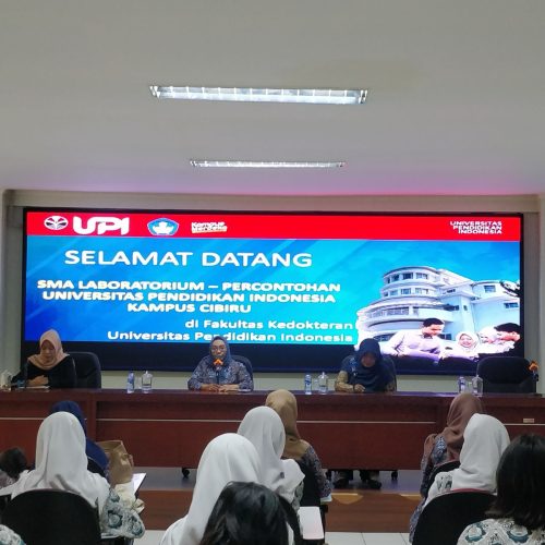Fakultas Kedokteran Universitas Pendidikan Indonesia  Menerima Kunjungan dari Siswa SMA Laboratorium – Percontohan UPI Kampus Cibiru, Kabupaten Bandung.