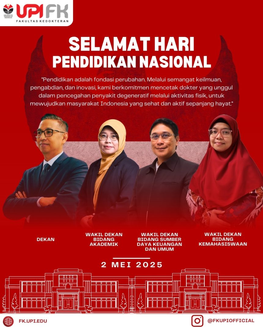 Partisipasi FK UPI dalam Upacara Hardiknas 2025 : Perkuat Komitmen Pendidikan Bermutu untuk Semua