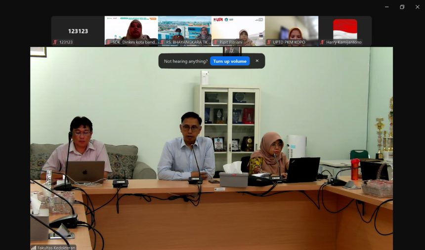 FK UPI Gelar Rapat Persiapan Asesmen Lapangan: Samakan Persepsi dengan Rumah Sakit dan Puskesmas Jejaring