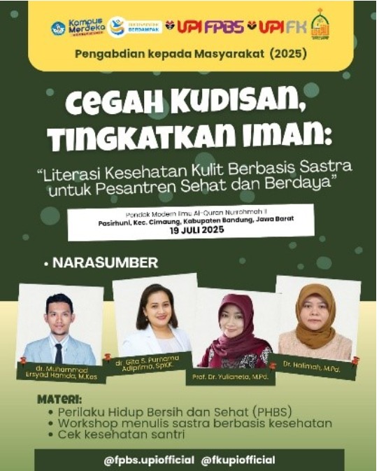 WhatsApp Image 2025-07-21 at 15.16.25 FK UPI dan FPBS UPI Bangun Literasi Kesehatan Kulit di Pesantren: Aksi Nyata SDGs melalui Kolaborasi Ilmiah