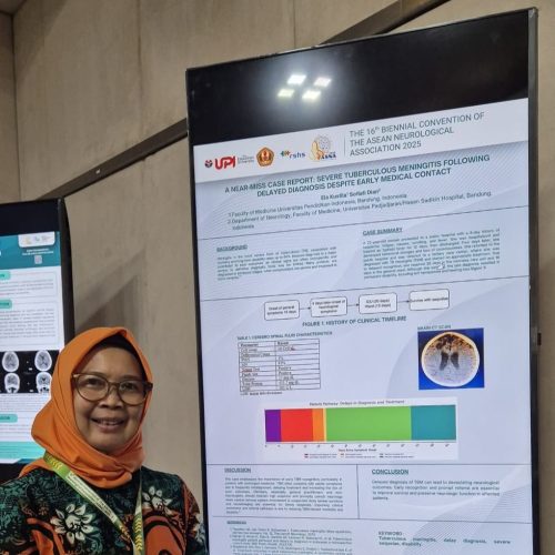 Dosen FK UPI Tampilkan Riset Kasus Tuberkulosis Meningitis di Ajang Bergengsi ASNA 2025