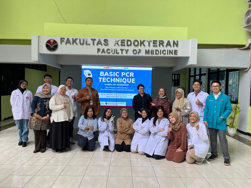 Laboratorium Biomolekuler FK UPI Gelar Workshop PCR Konvensional: Wujud Nyata SDG 3 Kesehatan dan SDG 4 Pendidikan Berkualitas