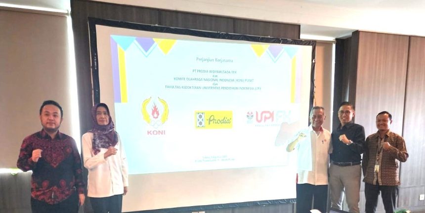 FK UPI, KONI Pusat, dan Prodia Rumuskan PKS Sport Genomics untuk Dukung Atlet Berprestasi – Wujud Nyata SDG 3