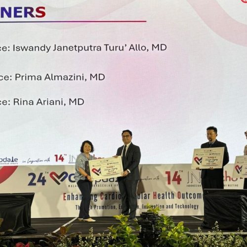 dr. Iswandy Janetputra Turu’ Allo, MMedSci Raih Juara 1 di Malang Cardiovascular Update & INA-Echo 2025