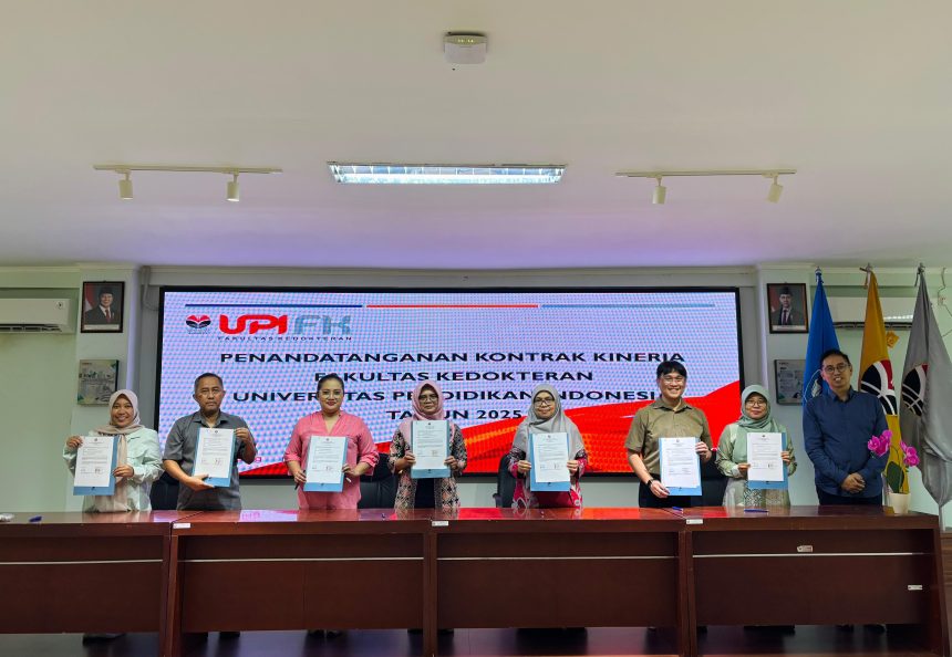 Kontrak Kinerja FK UPI 2025: Akuntabilitas Pendidikan Kedokteran untuk Mendukung SDGs