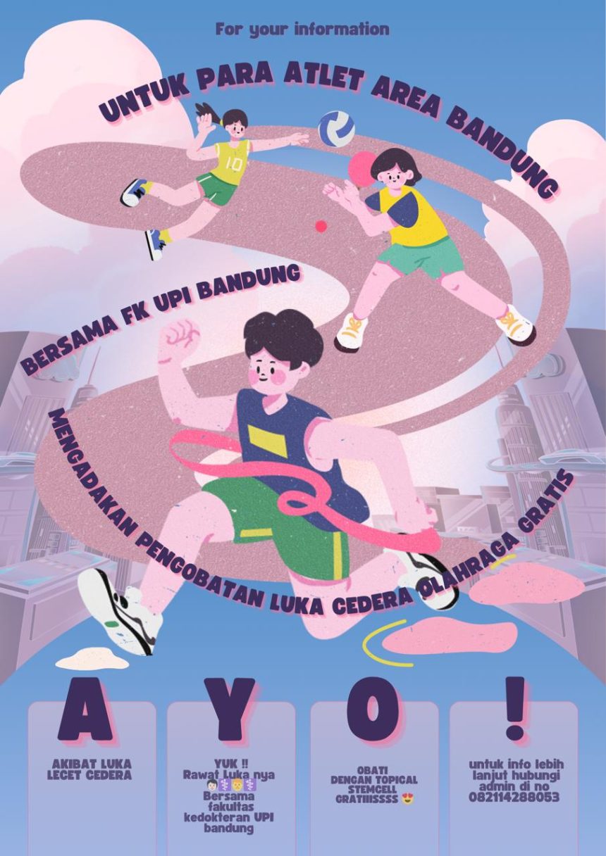 FK UPI Adakan Pengobatan Gratis untuk Atlet Area Bandung