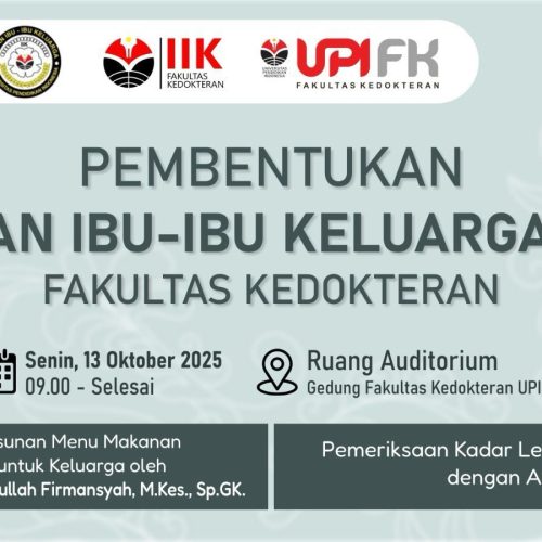 Pembentukan IIK FK UPI: Wujud Kepedulian terhadap Kesehatan Keluarga dan Dukung Pencapaian SDG 3