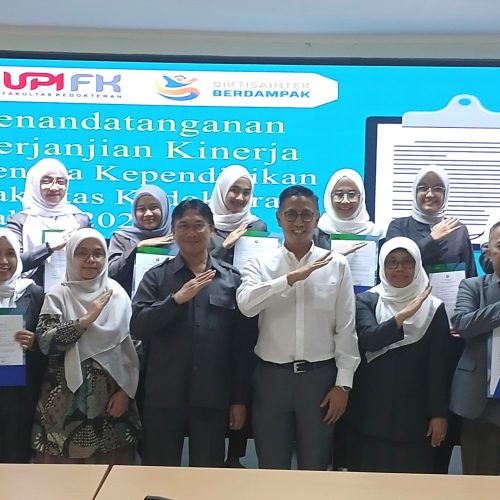 Tenaga Kependidikan FK UPI Tandatangani Kontrak Kinerja 2025: Tegaskan Komitmen Dukung SDGs , Capaian IKU dan Menciptakan Budaya Kerja BERSIH-Melayani