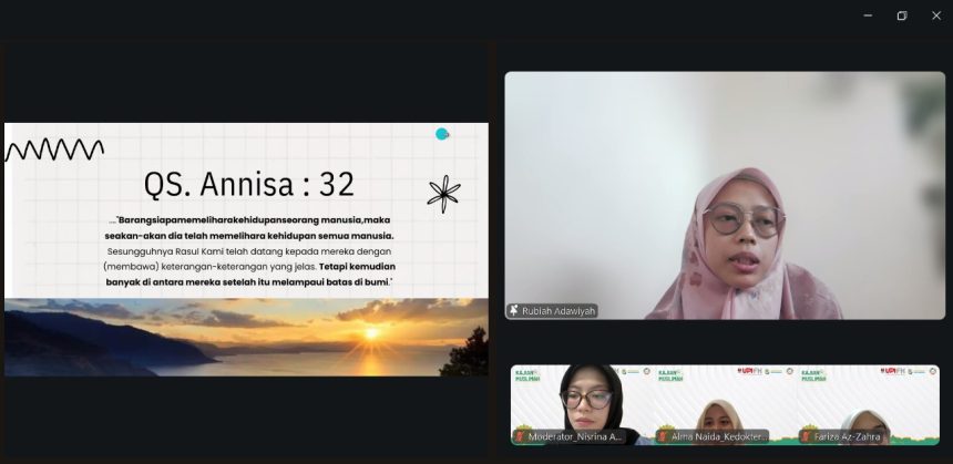 Kajian Muslimah Fakultas Kedokteran UPI: Menjadi Muslimah Ahli Medis yang Berkarakter dan Berorientasi Akhirat