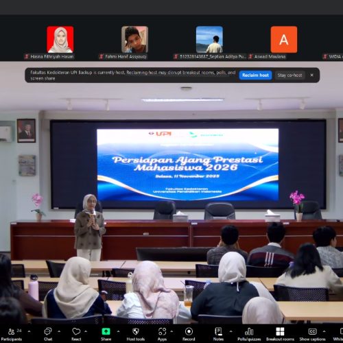 FK UPI Dorong Mahasiswa Siap Berprestasi di Ajang Nasional 2026: Sinergi Inovasi, Daya Saing, dan Dampak Berkelanjutan