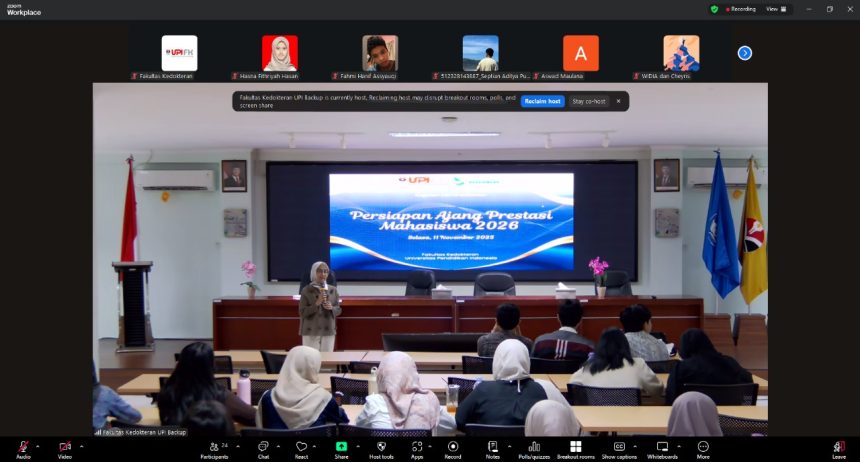 FK UPI Dorong Mahasiswa Siap Berprestasi di Ajang Nasional 2026: Sinergi Inovasi, Daya Saing, dan Dampak Berkelanjutan