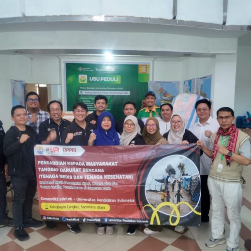 UPI Kirim Tim Medis dan Ahli Trauma Healing ke Wilayah Bencana Sumatera: Wujudkan Program PkM TDB Berdampak