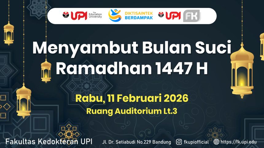 FK UPI Pererat Silaturahmi menjelang Ramadhan 1447 H