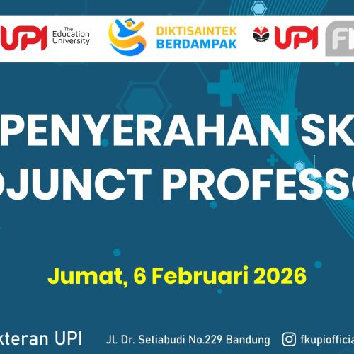 FK UPI Serahkan SK Adjunct Professor kepada Dua Akademisi Malaysia
