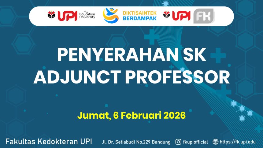 FK UPI Serahkan SK Adjunct Professor kepada Dua Akademisi Malaysia