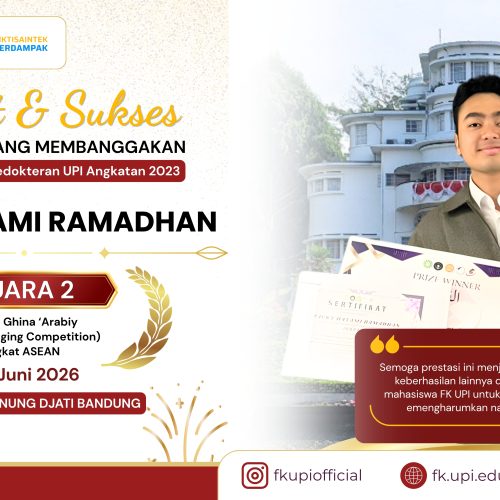 Mahasiswa FK UPI Raih Juara 2 Arabic Singing Competition