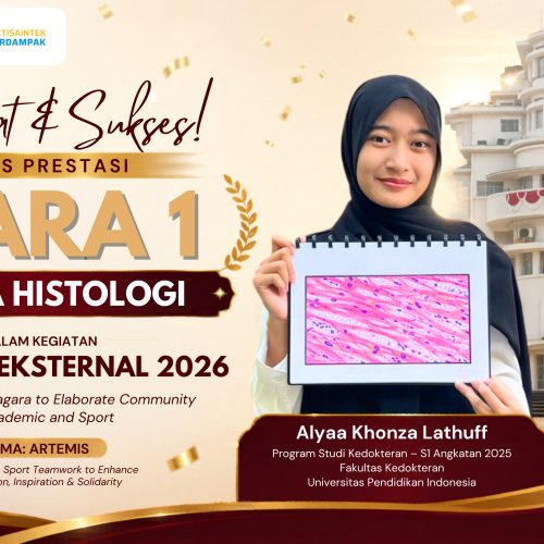 Mahasiswa FK UPI Raih Juara 1 Histologi STACATTO 2026
