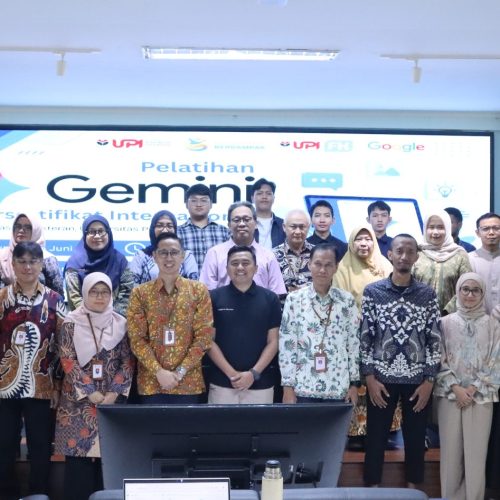 FK UPI Gelar Pelatihan Gemini AI Sertifikasi Global