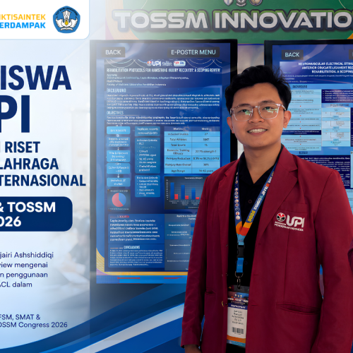 Mahasiswa FK UPI Presentasi Riset Kedokteran Olahraga di Thailand