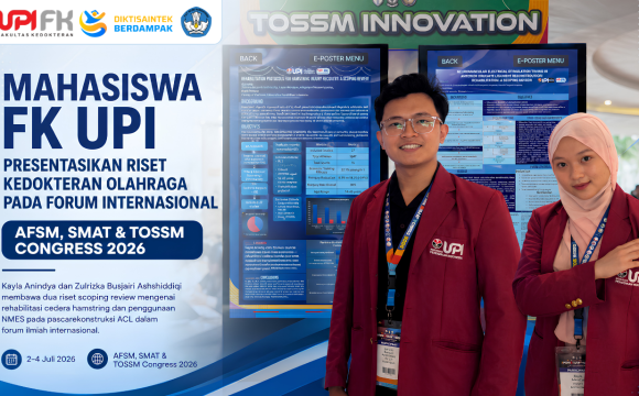 Mahasiswa FK UPI Presentasi Riset Kedokteran Olahraga di Thailand