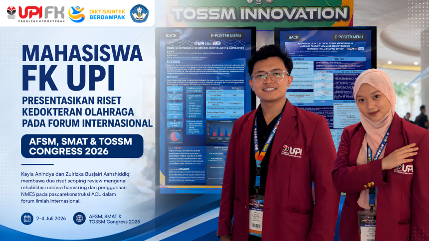 Mahasiswa FK UPI Presentasi Riset Kedokteran Olahraga di Thailand