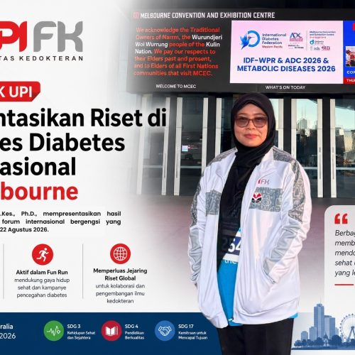 Dosen FK UPI Presentasikan Riset di Kongres Diabetes Internasional di Melbourne