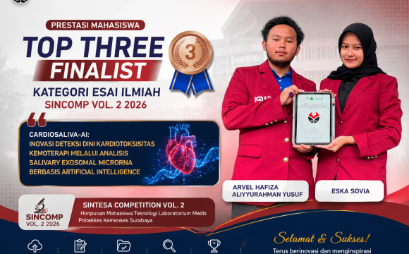 Mahasiswa FK UPI Raih Juara 3 Kompetisi Esai Ilmiah SINCOMP Vol. 2 2026