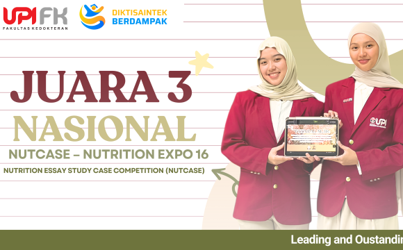 Mahasiswa FK UPI Raih Juara 3 Nasional NUTCASE 2026