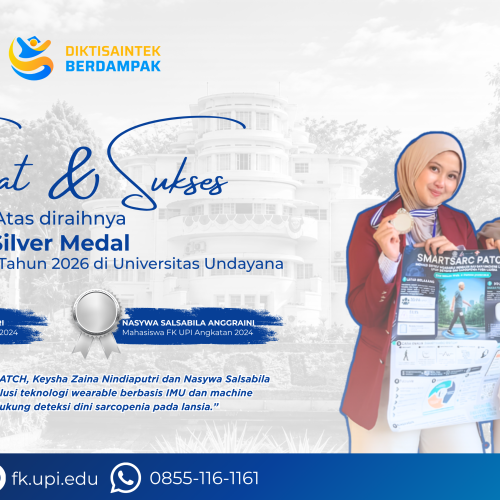 Mahasiswa FK UPI Raih Silver Medal di Nusantara Creative Competition 4