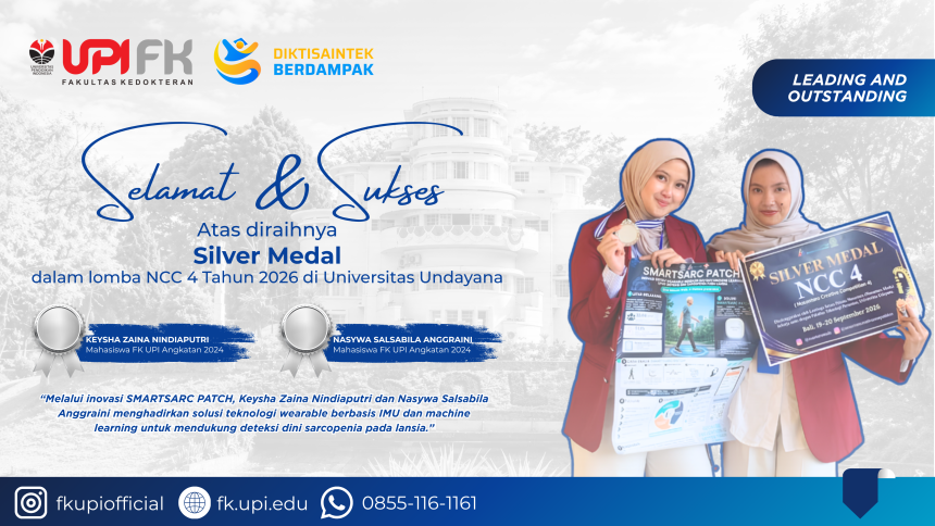 Featured Image Berita Mahasiswa FK UPI Raih Silver Medal di Nusantara Creative Competition 4