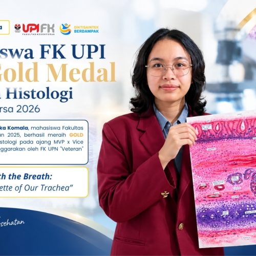Mahasiswa FK UPI Raih Gold Medal Lomba Histologi 2026