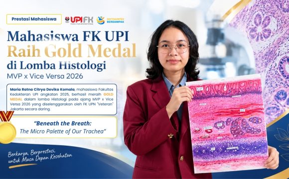 Mahasiswa FK UPI Raih Gold Medal Lomba Histologi 2026