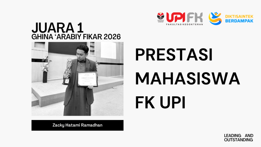 Mahasiswa FK UPI Raih Juara 1 Ghina ‘Arabiy FIKAR 2026